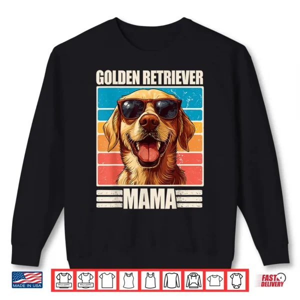 Sweatshirt Golden Retriever Mama Professional Identity Statement Shirt