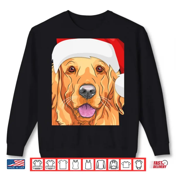 Sweatshirt Golden Retriever Merry Woofmas Shirt Dog Christmas