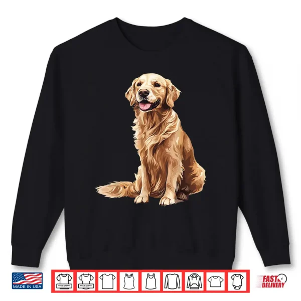 Sweatshirt Golden Retriever Shirt