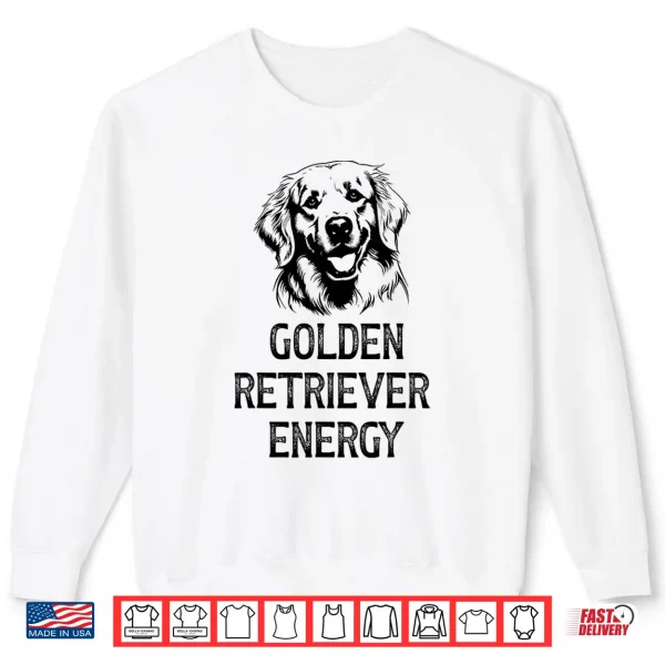 Sweatshirt Goldern Retriever Energy Shirt