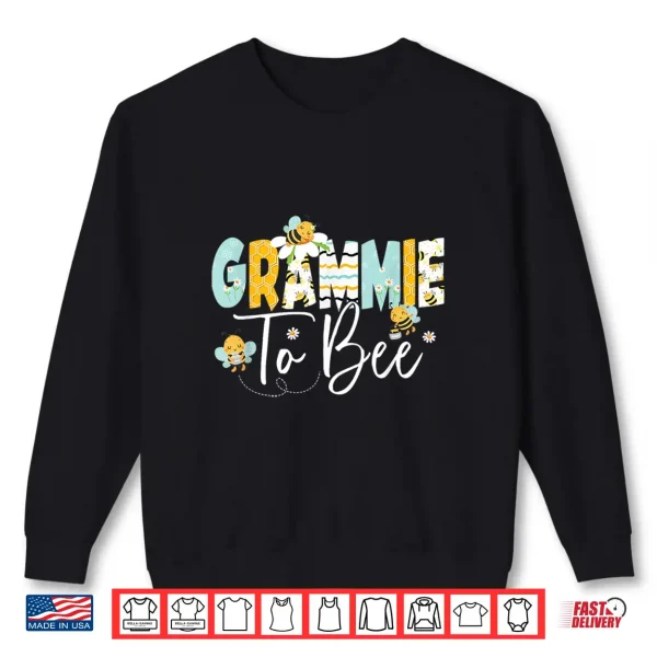 Sweatshirt Grammie to Bee Birthday Party Family Matching Shirt