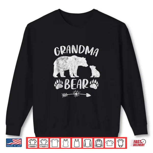 Sweatshirt Grandma Bear Matching Family Bear Grandma Mothers Day Shirt