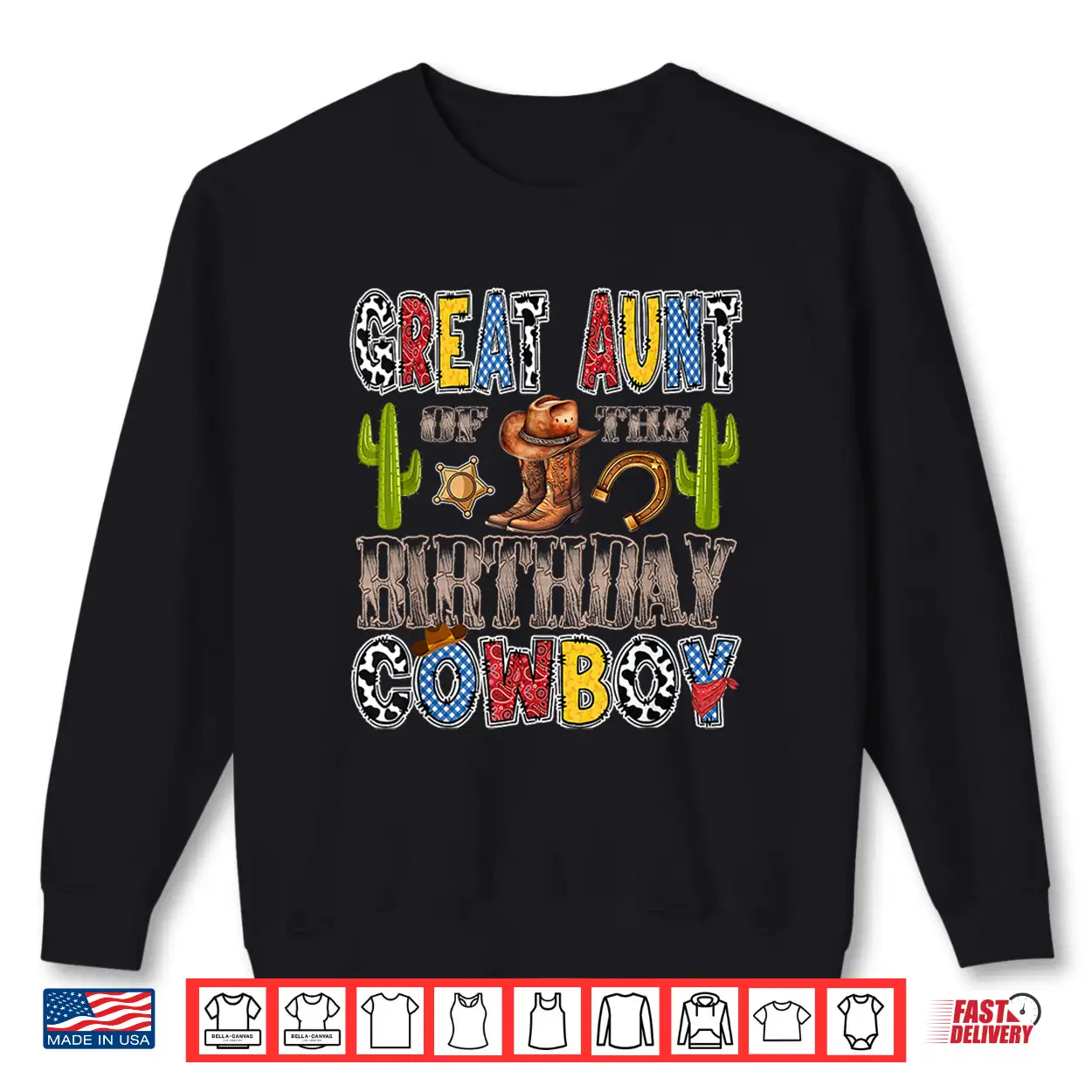 Great Aunt Of The Birthday Cowboy Western Birthday Boy Shirt Great Aunt Of The Birthday Cowboy Western Birthday Boy Shirt