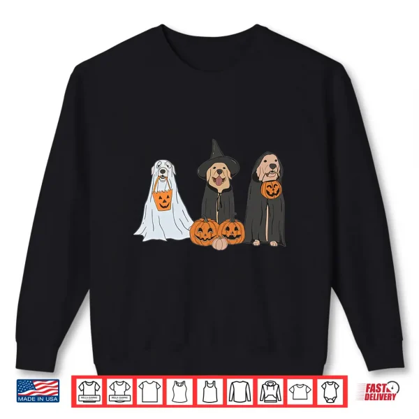 Sweatshirt Halloween Labrador Golden Retriever Shirt