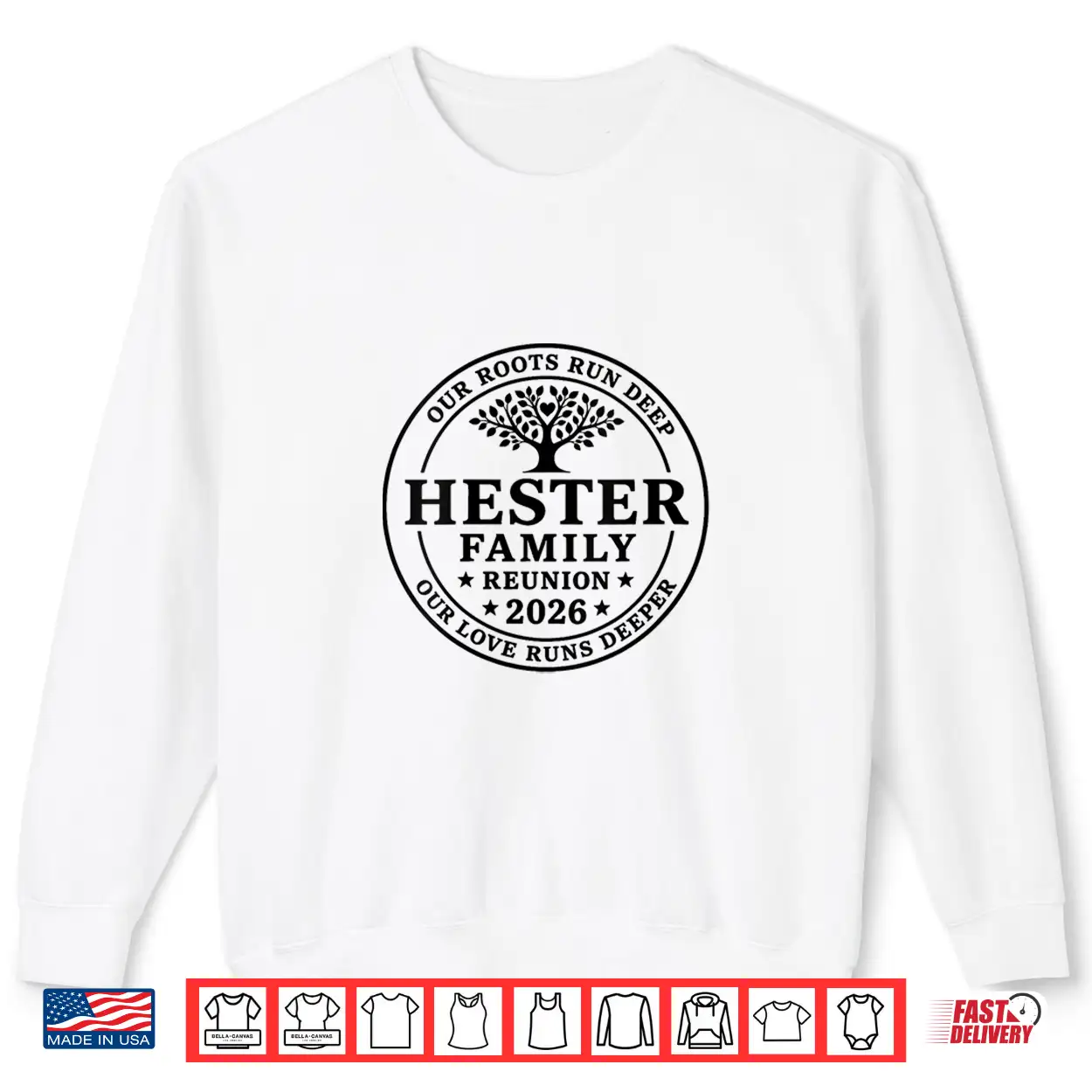 Hester Family Reunion 2026 Shirt Hester Family Reunion 2026 Shirt