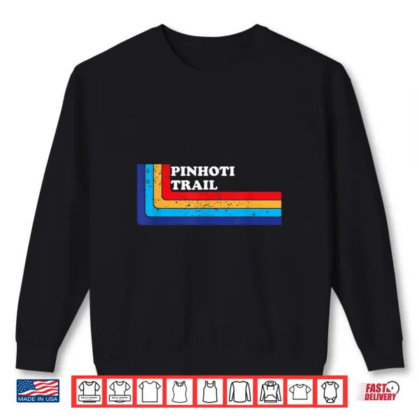 Sweatshirt Hiking the Pinhoti Trail Backpacking Rainbow Shirt