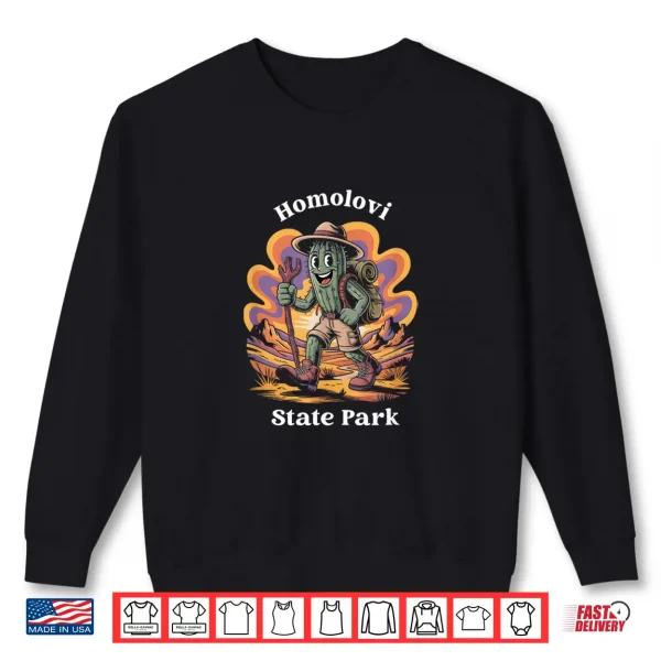 Sweatshirt Homolovi State Park Arizona Hiking Trail Adventure Cactus Shirt