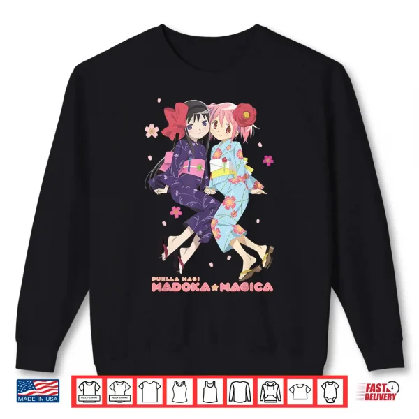 Sweatshirt Homura Akemi Madoka Kaname Kimono Anime Shirt