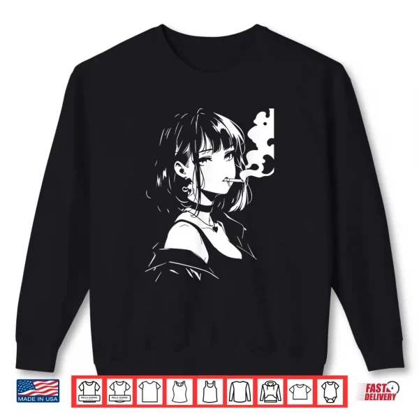 Sweatshirt Horror Anime Girl Shirt
