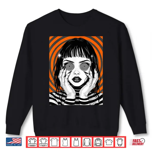 Sweatshirt Horror Anime Manga Aesthetic Japanese Creepy Kawaii Goth Shirt