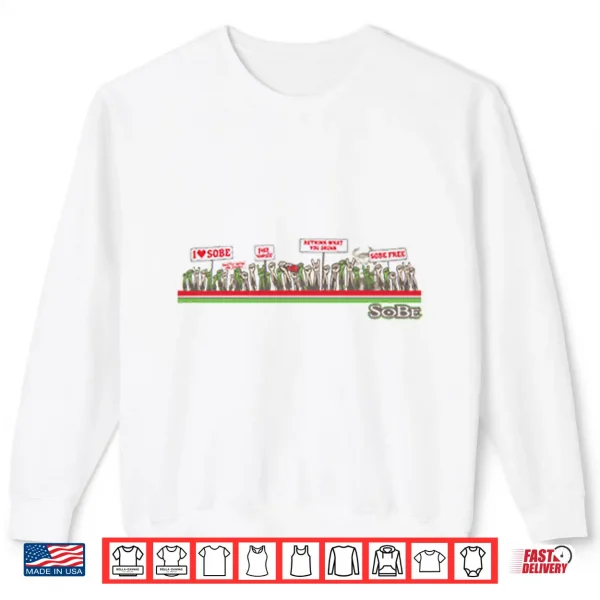 Sweatshirt I Love SoBe SoBe Free Shirt
