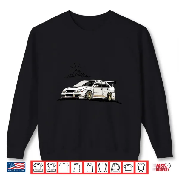 Sweatshirt JDM Rally Racer Japanese Modified Race Car Shirt