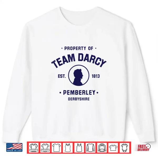 Sweatshirt Jane Austen Bookworms Club Mr Pride and Prejudice Shirt