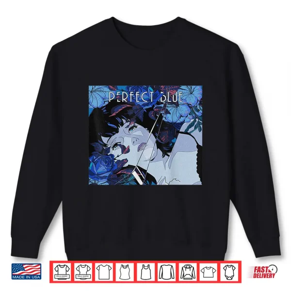Sweatshirt Japanese Anime Girl Perfect Blue Shirt