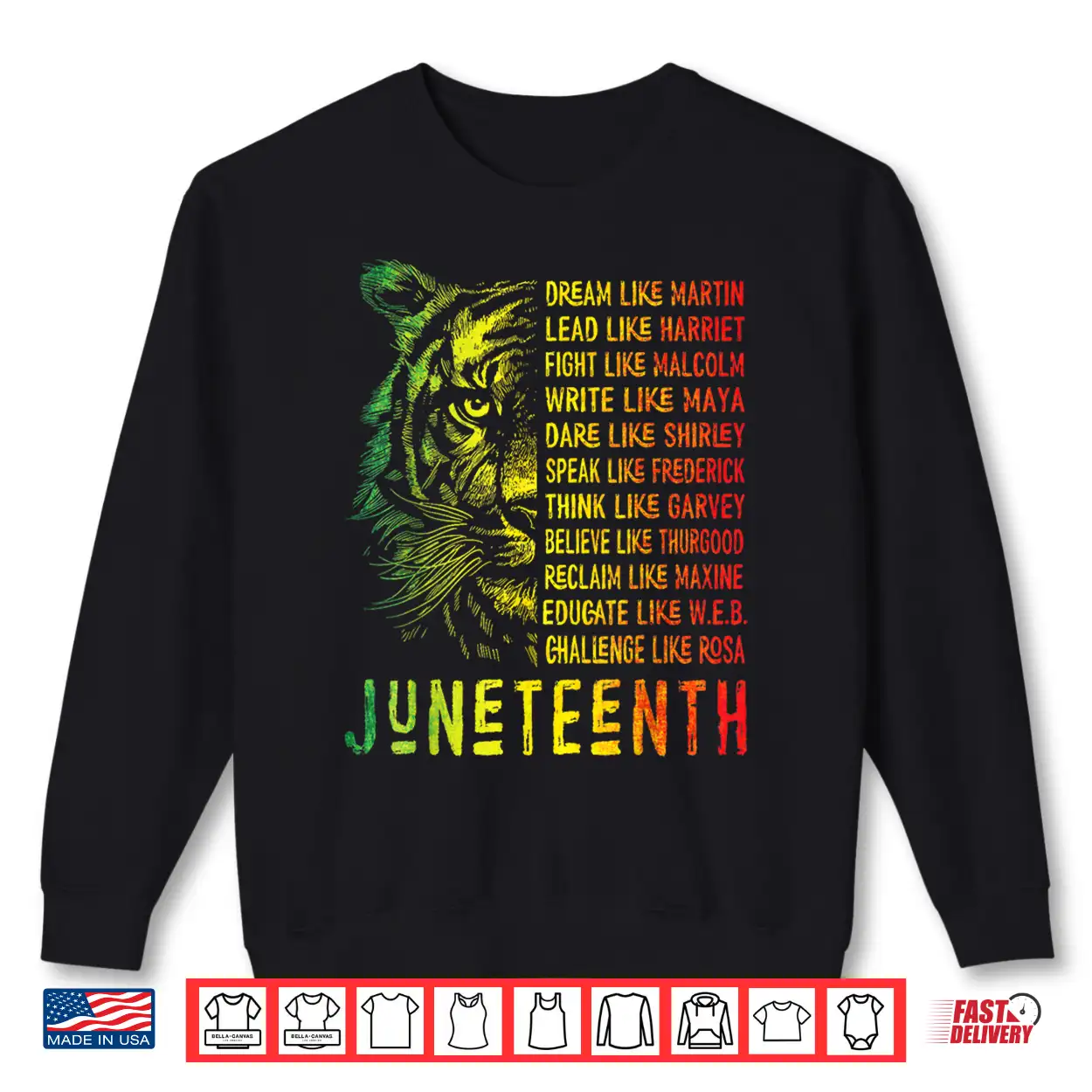 Juneteenth Shirt Dream Like Leaders Black History Women Men Shirt Juneteenth Shirt Dream Like Leaders Black History Women Men Shirt