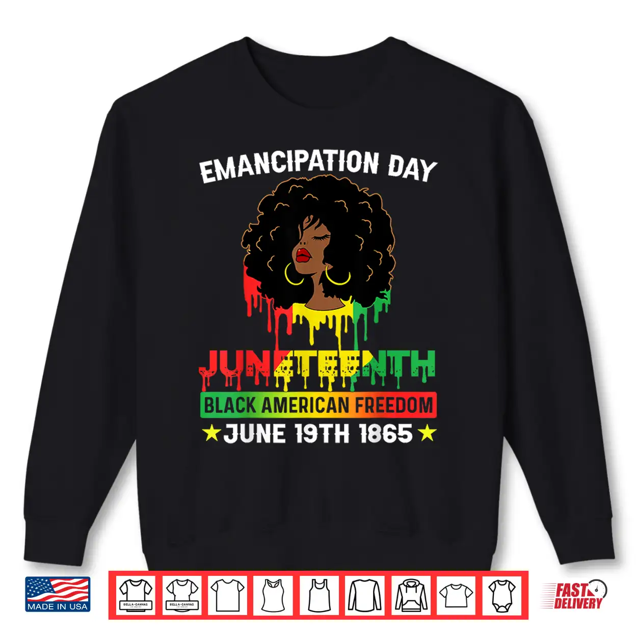 Juneteenth Shirt Women African Black American Feedom 1865 Shirt Juneteenth Shirt Women African Black American Feedom 1865 Shirt