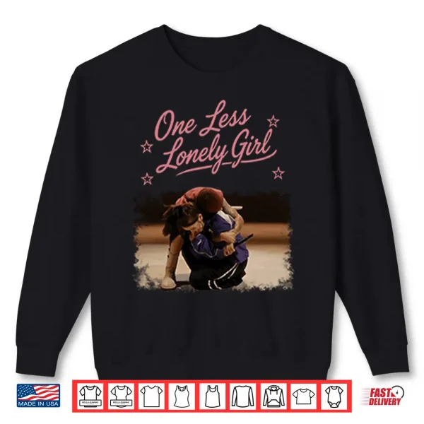 Justin Bieber Billie Eilish Coachella Concert One Less Lonely Girl Shirt 2 Sweatshirt Justin Bieber Billie Eilish Coachella Concert One Less Lonely Girl Shirt
