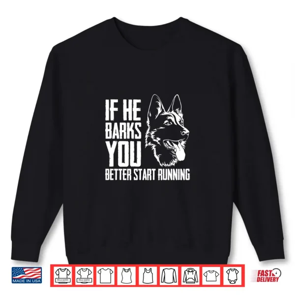 Sweatshirt K9 Unit Thin Blue Line German Shepherd Police Dog Shirt