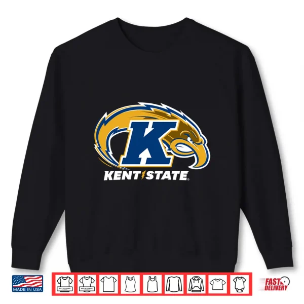Sweatshirt Kent State University Golden Flashes KS26 Comfort Colors Crop Top