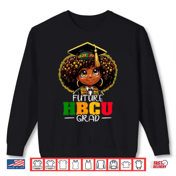 Sweatshirt Kids Future Hbcu Grad Afro Black History Month Shirt
