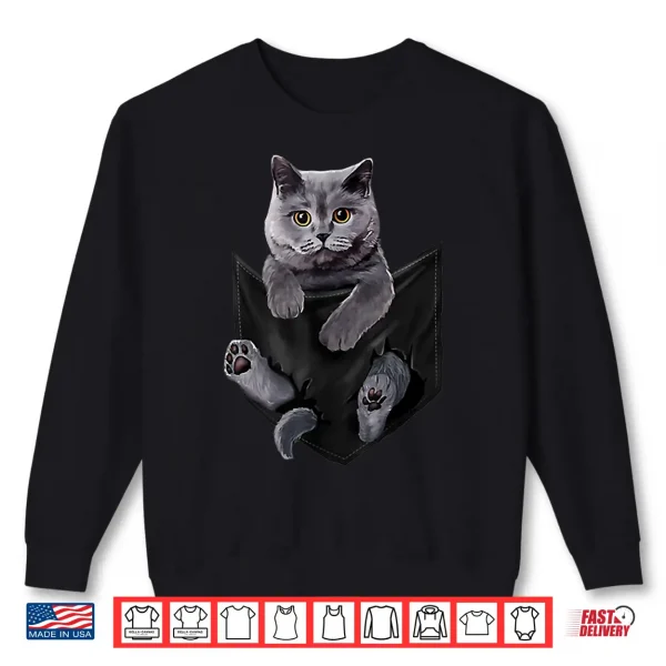Sweatshirt Kitten Shirt