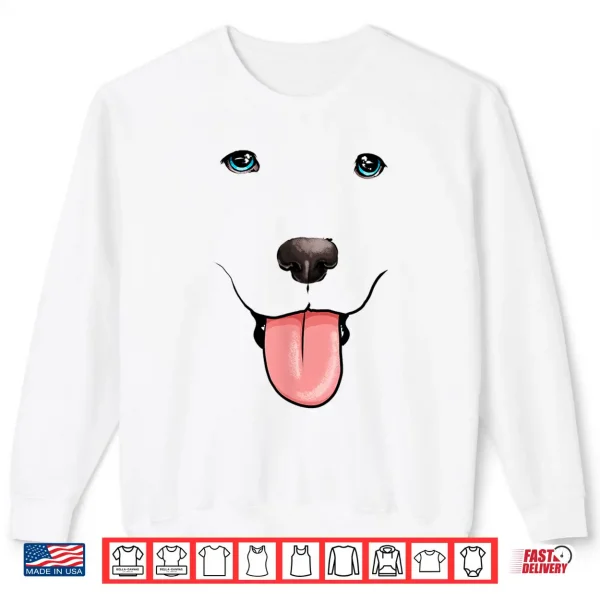 Sweatshirt Labrador Face Lab Dog Costume I love my Labrador Shirt