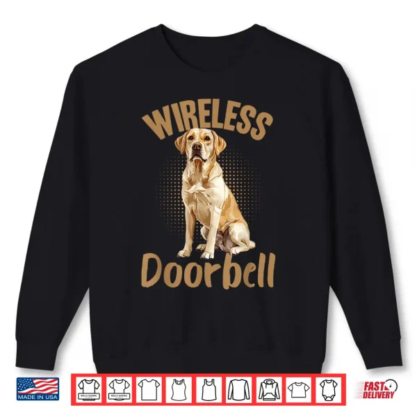 Sweatshirt Labrador Retriever Dog Breed Wireless Doorbell Shirt