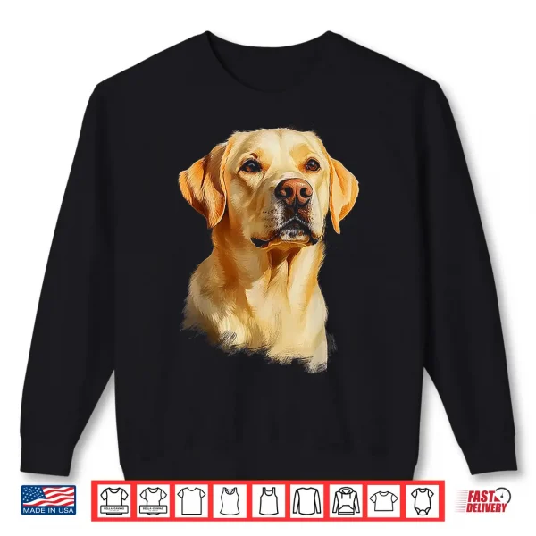 Sweatshirt Labrador Retriever Dog Motif Pet Labrador Retriever Shirt