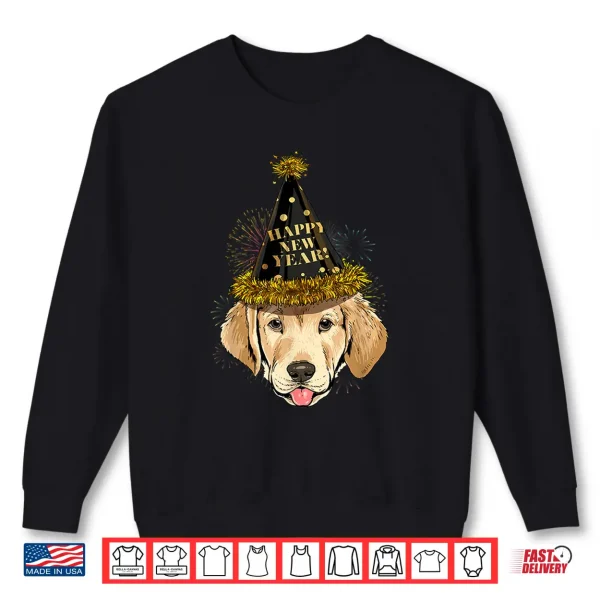 Sweatshirt Labrador Retriever Happy New Year 2020 Dog Shirt