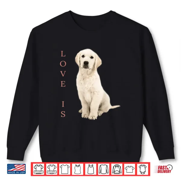 Sweatshirt Labrador Retriever White Lab Dog Mom Shirt