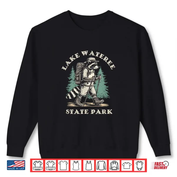 Sweatshirt Lake Wateree State Park South Carolina Hiking Trail Raccoon Shirt