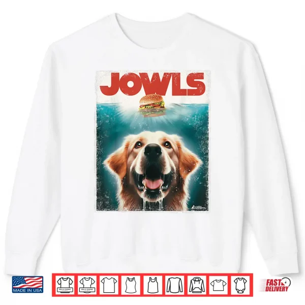 Sweatshirt Light Golden Retriever Jowls Top Paws Cream Lab Dog Mom Dad Shirt