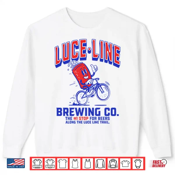 Sweatshirt Luce Line Brewing Co Trail Beers Shirt