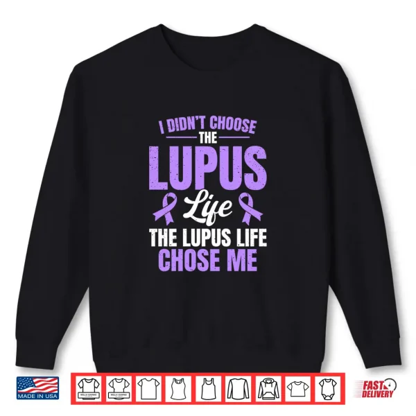Sweatshirt Lupus Warrior Comfort Colors Crop Top