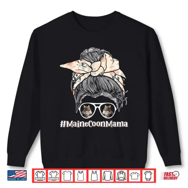 Sweatshirt MAINE COON MAMA Maine Coon Cat Owner Main Coon Shirt