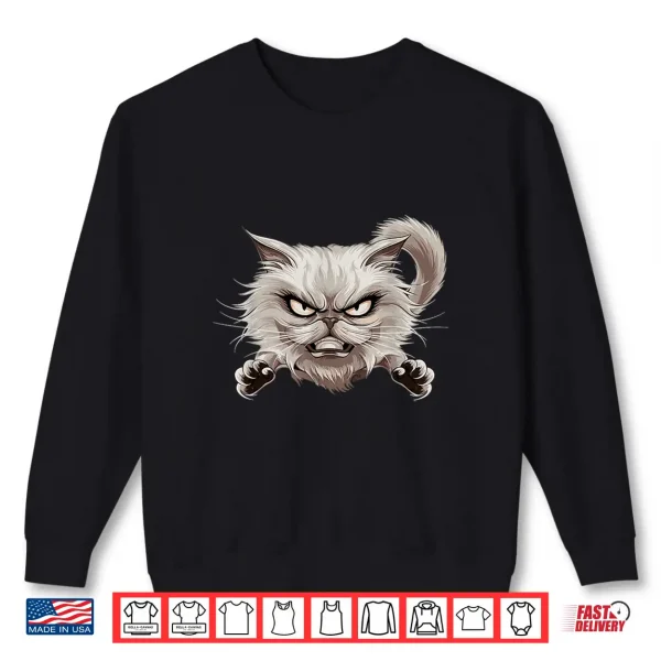 Sweatshirt Mad Persian Cat Persian Longhair Shirt for Men Women