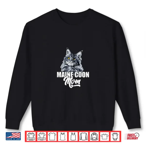 Sweatshirt Maine Coon Cat Funny Cat Owner Shirt