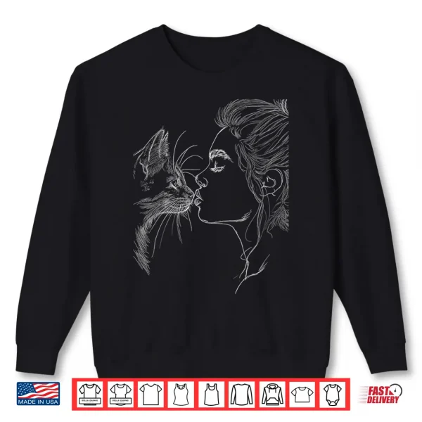 Sweatshirt Maine Coon Cat Mom Cute Cat Mommy Mothers Day Shirt