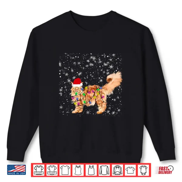 Sweatshirt Maine Coon Christmas Maine Coon Xmas Party Maine Coon Cat Shirt