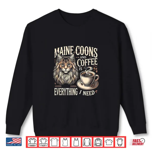 Sweatshirt Maine Coon Lover Maine Coon Cat Maine Coons Shirt