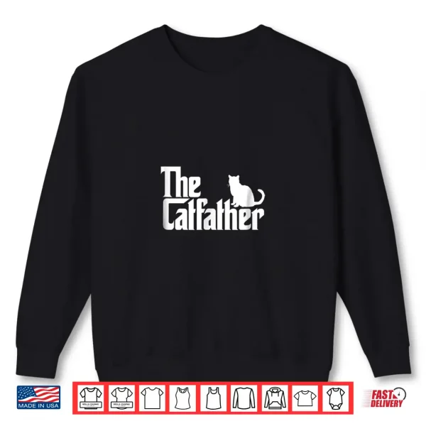 Sweatshirt Mens Funny British Shorthair Father Dad Shirt The Cat Father Tee