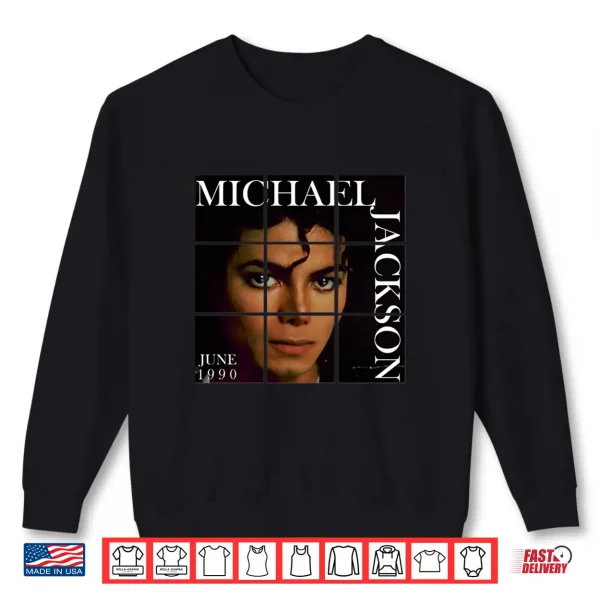 Sweatshirt Michael Jackson 016 Comfort Colors Crop Top