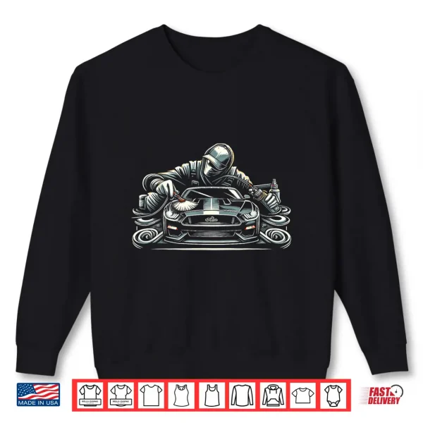 Sweatshirt Mobile Auto Detailing Expert Car Detailer Design Shirt