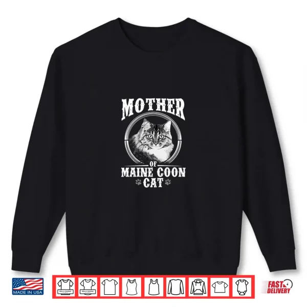Sweatshirt Mother of Maine Coon Cat Hoodie
