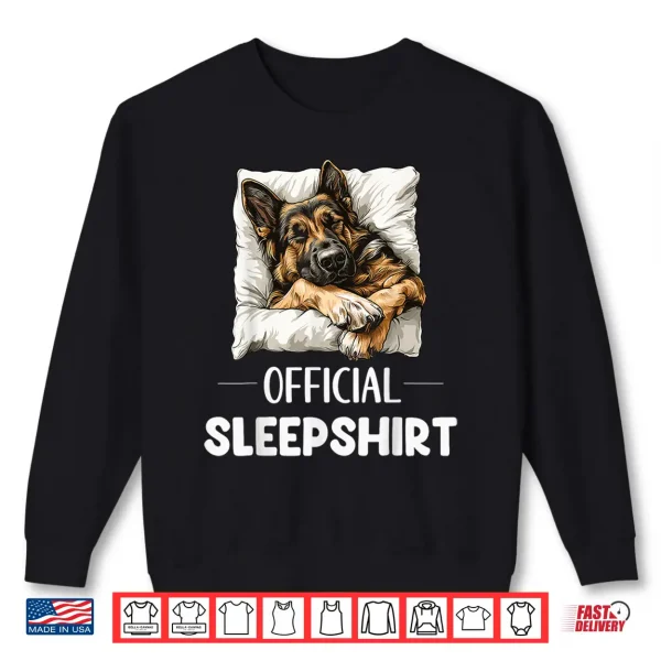 Sweatshirt Official German Shepherd Sleepshirt Dog Lover Sleepwear Shirt