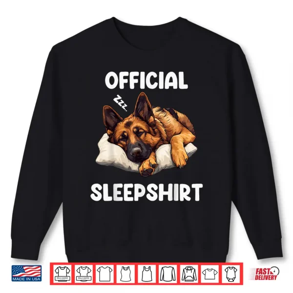 Sweatshirt Official German Shepherd Sleepshirt Dog Lover pajamas Shirt