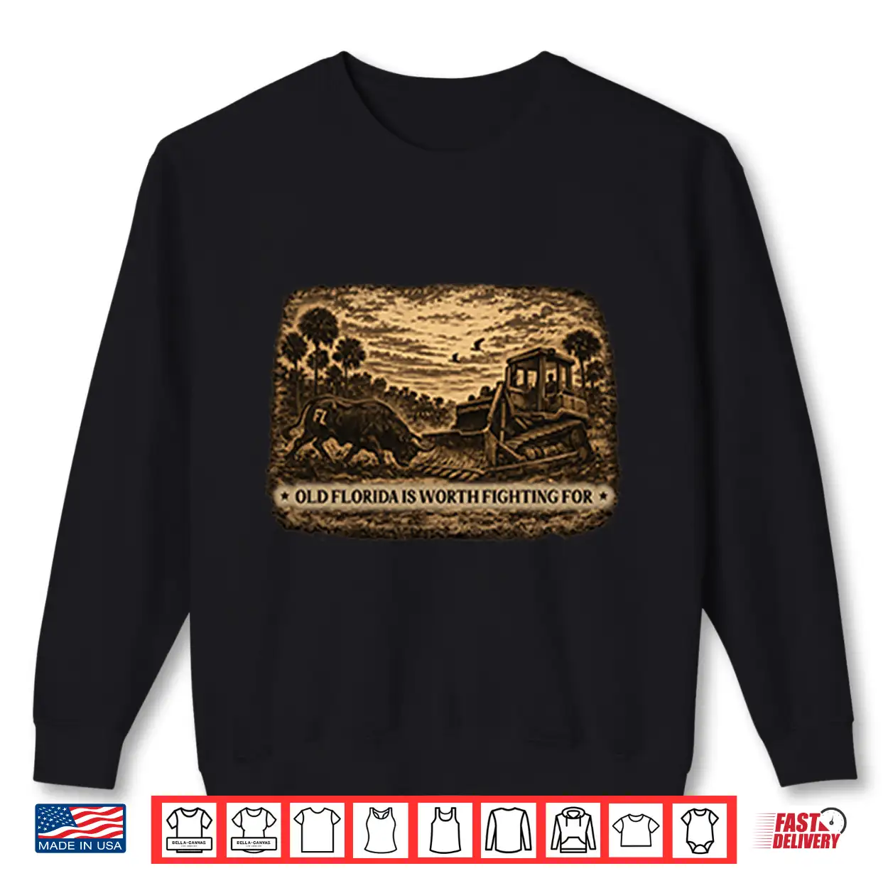 Old Florida Is Worth Fighting For Shirt Old Florida Is Worth Fighting For Shirt