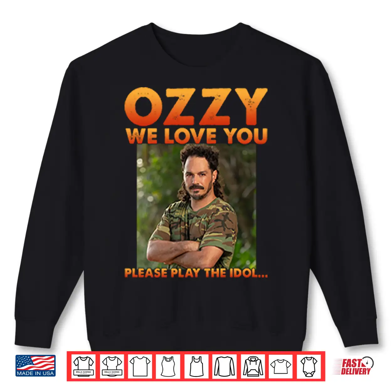 Ozzy We Love You Please Play The Idol Shirt Ozzy We Love You Please Play The Idol Shirt