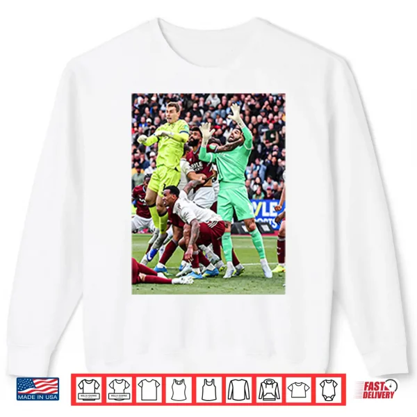 Pablo Fouled David Raya Shirt 2 Sweatshirt Pablo Fouled David Raya Shirt