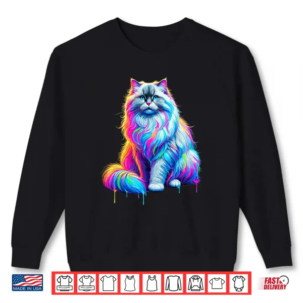 Sweatshirt Paint Art Ragdoll Cat Ragdolls Puppy Cats Shirt